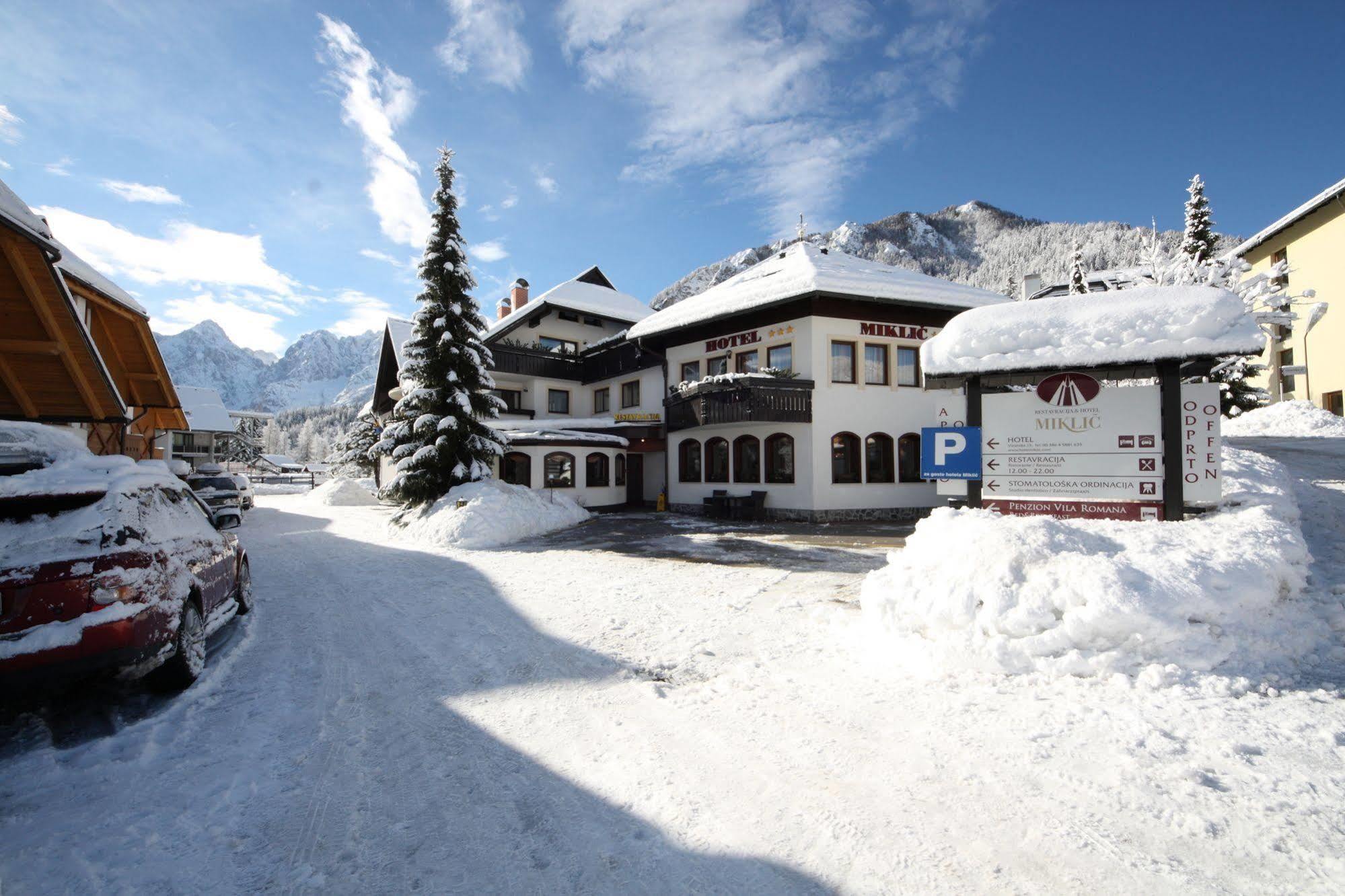 Garni Hotel Miklic Kranjska Gora Exterior foto